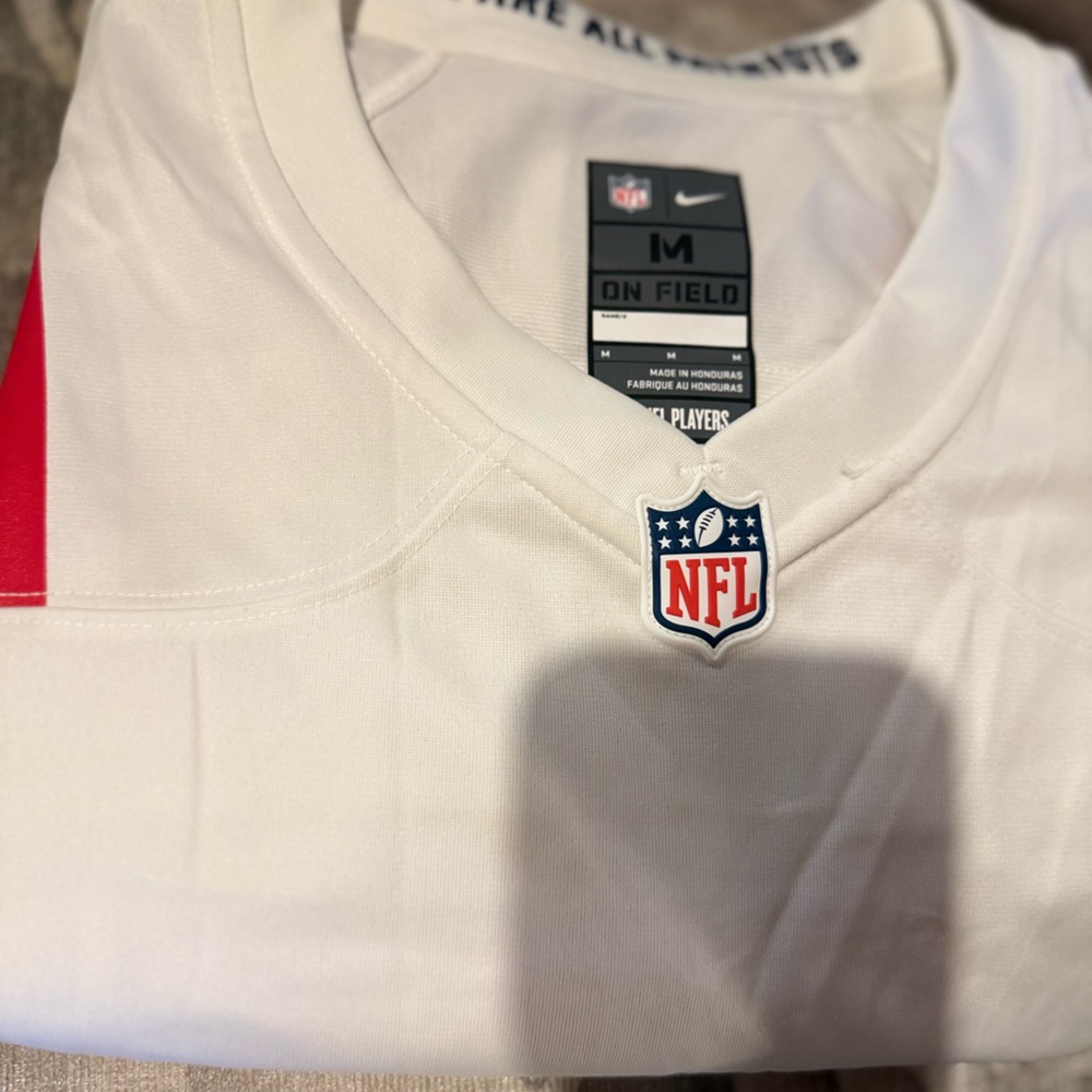 Nike NFL Patriots White Jersey Adult M